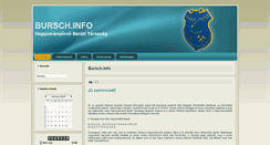 Desktop Screenshot of burschinfo.hu